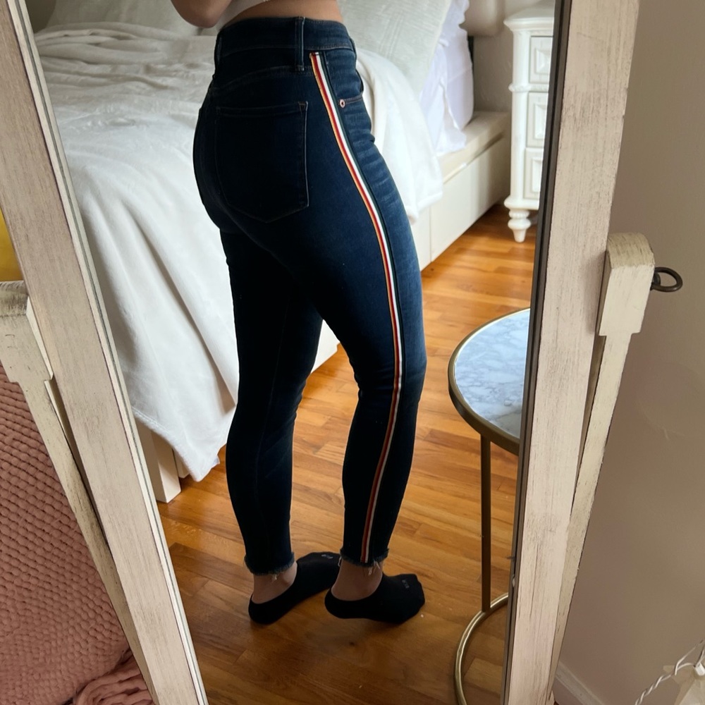Abercrombie and Fitch Simone High Rise Ankle Jeans
